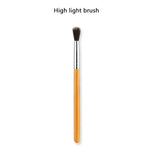 1PCS Professional Makeup brushes Bamboo Handle Powder Concealer Liquid Foundation Makeup Tools Beauty Cosmetics  Brusher