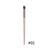 1PC Large Foundation Makeup Brushes Coffee Handle Very Soft Hair Blush Powder Make Up Brush Face Beauty Cosmetic Tools #273608