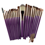 ROSALIND 20pcs Eye Makeup Brushes Set Eyeshadow Brush Powder Foundation Eyeshadading Eyebrow Lip Eyeliner Brush Cosmetic Tool