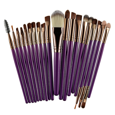 ROSALIND 20pcs Eye Makeup Brushes Set Eyeshadow Brush Powder Foundation Eyeshadading Eyebrow Lip Eyeliner Brush Cosmetic Tool