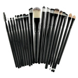 ROSALIND 20pcs Eye Makeup Brushes Set Eyeshadow Brush Powder Foundation Eyeshadading Eyebrow Lip Eyeliner Brush Cosmetic Tool