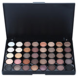 POPFEEL 120 Colors Gliltter Eyeshadow Palette Matte Eye Shadow Pallete Shimmer and Shine Nude Make Up Palette Set Kit Cosmetic