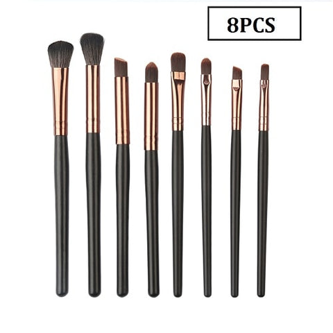 10PCS Makeup Brushes Face Powder Foundation Eyelash Eyeshadow Make up Brushes Set Marbling Synthetic Hair Brush Pincel Maquiagem