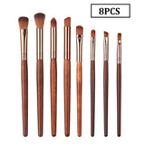 10PCS Makeup Brushes Face Powder Foundation Eyelash Eyeshadow Make up Brushes Set Marbling Synthetic Hair Brush Pincel Maquiagem