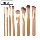 10PCS Makeup Brushes Face Powder Foundation Eyelash Eyeshadow Make up Brushes Set Marbling Synthetic Hair Brush Pincel Maquiagem