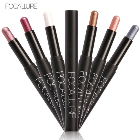 FOCALLURE Pearl Eyeshadow Pencil Fashion Fast Drying Natural Eye Shadow Pen Makeup Cosmestic Tools Beauty Care Gift Dropshipping