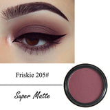 PHOERA 12 Colors Matte Eye Shadow Powder Pigment Nude Long Lasting Bright Eyeshadow Makeup Water-Resistant for Winter TSLM1