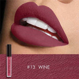 FOCALLURE Matte Velvet Lipstick Waterproof Moisturizer Smooth Lip Stick Long-lasting Lip Gloss Cosmetic Beauty Makeup