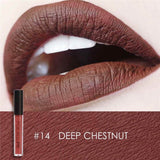 FOCALLURE Matte Velvet Lipstick Waterproof Moisturizer Smooth Lip Stick Long-lasting Lip Gloss Cosmetic Beauty Makeup