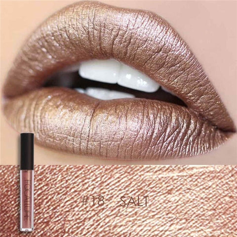 FOCALLURE Matte Velvet Lipstick Waterproof Moisturizer Smooth Lip Stick Long-lasting Lip Gloss Cosmetic Beauty Makeup